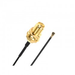 SMA Female To IPEX4 RF Cable - 10CM Cable Length SMA Female To IPEX4 RF Cable - 10CM Cable Length