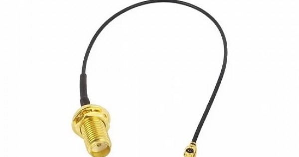 Buy SMA Female to UFL Interface IPEX-1 Connector Cable - 15 CM Online ...