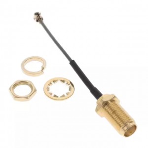 SMA Female to UFL Interface IPEX-1 Connector Cable - 10 CM