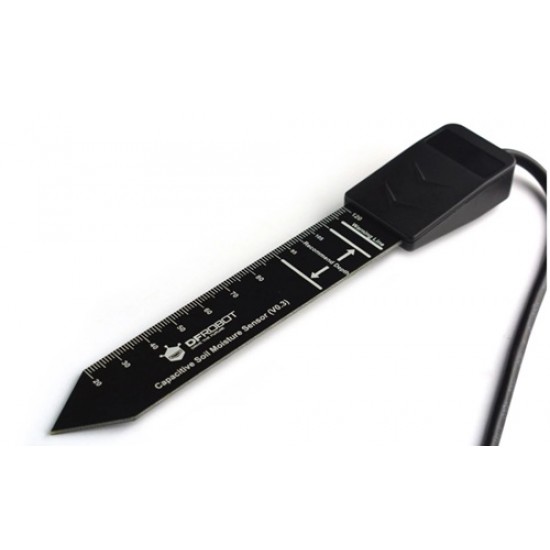 DF ROBOT Gravity: IP65 Capacitive Soil Moisture Sensor for Arduino / ESP32 / Raspberry Pi (MPN:SEN0308)