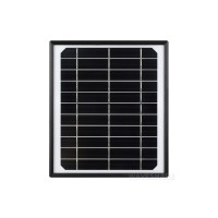 Monocrystalline Silicon Solar Panel (5.5V 6W), Toughened Glass surface