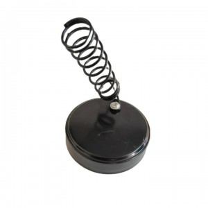 Soldering Iron Stand - Black Round Metal Base Soldering Iron Stand - Black Round Metal Base