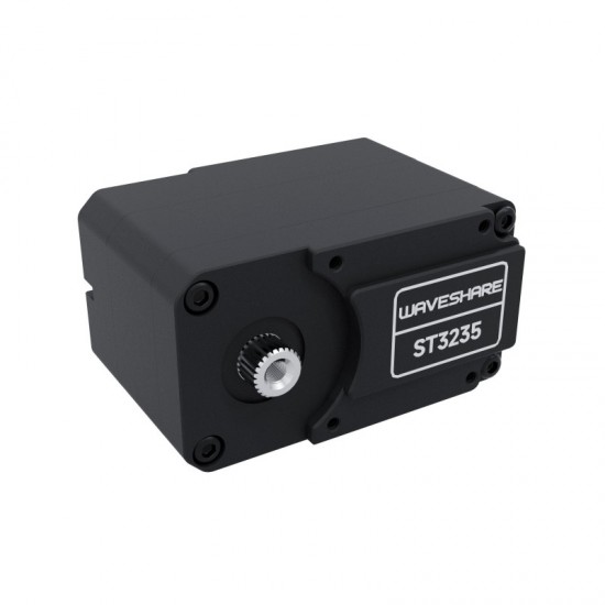ST3235 30kg.cm Serial Bus Servo, High Precision And Large Torque, Aluminum Alloy Case, With Programmable 360 Degrees Magnetic Encoder