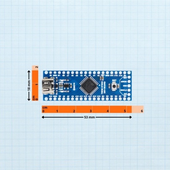 7Semi STM32G0B0KET6 Development Board – 64MHz ARM Cortex-M0+ (MPN: DV-10122) 7Semi STM32G0B0KET6 Development Board – 64MHz ARM Cortex-M0+ (MPN: DV-10122)