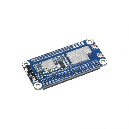 SX1262 433/470MHz LoRaWAN Node Module Expansion Board for Raspberry Pi, With Magnetic CB antenna & GNSS Function
