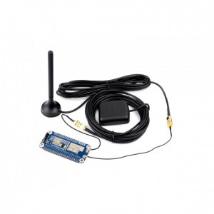 SX1262 868/915MHz LoRaWAN Node Module Expansion Board for Raspberry Pi, With Magnetic CB antenna & GNSS Function