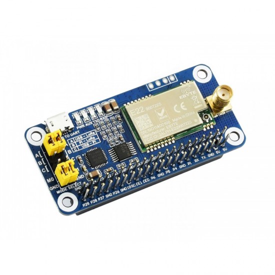 SX1262 LoRa HAT for Raspberry Pi, 868MHz Frequency Band