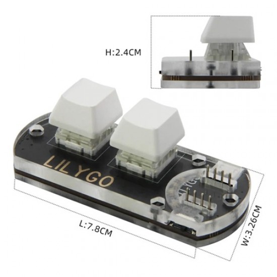 LILYGO T-Encoder Shield V1.0 – Rotary Encoder Expansion Shield for T-Encoder [H563]