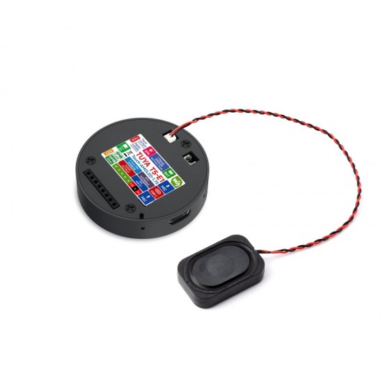 Tuya T5-E1 1.75inch AMOLED Round Development Board, 466 × 466 Pixels, QSPI Interface, Supports Tuya Smart Global AI Cloud Development Platform And Multiple AI Large Models, With LC76G Module Tuya T5-E1 1.75inch AMOLED Round Development Board, 466 × 466 Pixels, QSPI Interface, Supports Tuya Smart Global AI Cloud Development Platform And Multiple AI Large Models, With LC76G Module