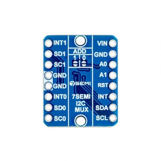 7Semi- TCA9543A I2C Multiplexer Board – 2-Channel I2C Bus Switch (MPN:BO-10198)