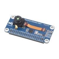 Long-wave IR Thermal Imaging Camera Hat With 80×62 Pixels, 40PIN GPIO Header, 90° FOV