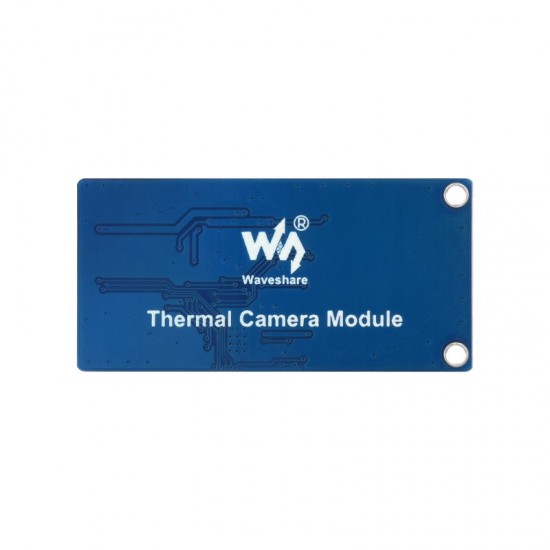 Waveshare Long-wave IR Thermal Imaging Camera Module, 80 × 62 Pixels IR Array, Motion Detection, SPI And I2C Interfaces Communication, Suitable For Raspberry Pi And Other Development Boards 90° FOV Version Waveshare Long-wave IR Thermal Imaging Camera Module, 80 × 62 Pixels IR Array, Motion Detection, SPI And I2C Interfaces Communication, Suitable For Raspberry Pi And Other Development Boards 90° FOV Version