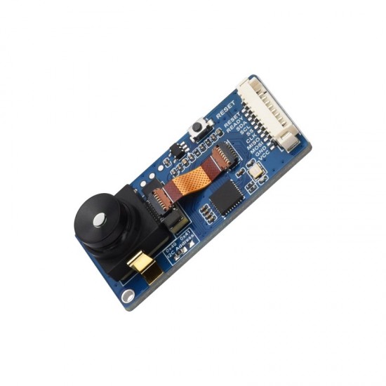 Waveshare Long-wave IR Thermal Imaging Camera Module, 80 × 62 Pixels IR Array, Motion Detection, SPI And I2C Interfaces Communication, Suitable For Raspberry Pi And Other Development Boards 90° FOV Version Waveshare Long-wave IR Thermal Imaging Camera Module, 80 × 62 Pixels IR Array, Motion Detection, SPI And I2C Interfaces Communication, Suitable For Raspberry Pi And Other Development Boards 90° FOV Version