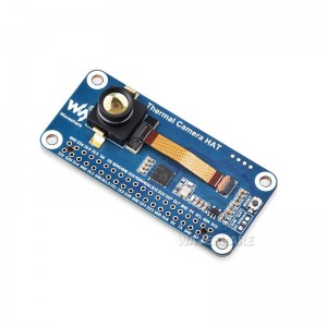 Long-wave IR Thermal Imaging Camera Hat With 80×62 Pixels, 45°FOV, 40PIN GPIO Header