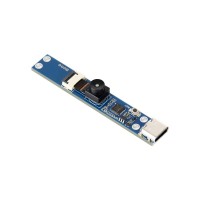 Waveshare Thermal-USB-Camera-0502-A Compact Thermal Imaging Camera Module, 50 × 50 Pixels IR Array, Motion Detection, Onboard Type-C Port