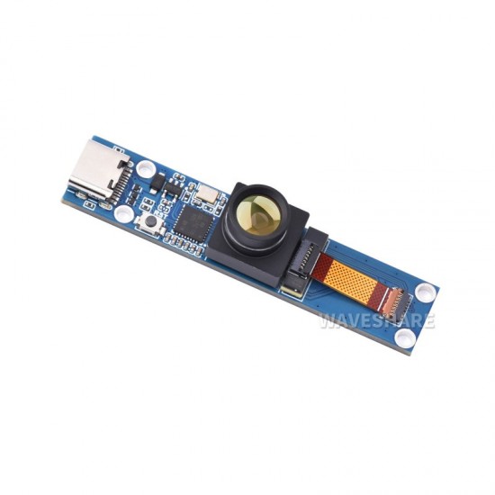 Long-wave IR Thermal Imaging Camera Module With 80×62 Pixels, 45°FOV, Type-C Port