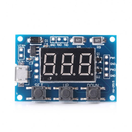 Adjustable PWM Pulse Frequency Duty Cycle Square Wave Signal Generator Module