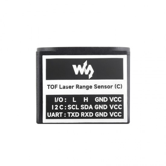 TOF (time of flight) Laser Range Sensor (C), UART / I2C / IO Communication Support, Long Range