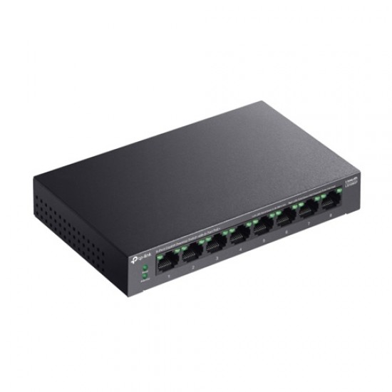 TP-Link LS108GP 8 Port Gigabit Ethernet Switch PoE+ | 62W | Plug & Play | TP-Link LS108GP 8 Port Gigabit Ethernet Switch PoE+ | 62W | Plug & Play |