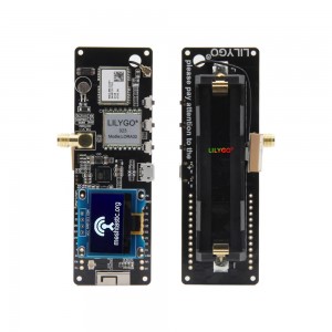 LILYGO TTGO T-Beam V1.1 Meshtastic ESP32 LoRa 868Mhz Wireless Module With Soldered 0.96 inch OLED Display - Q352