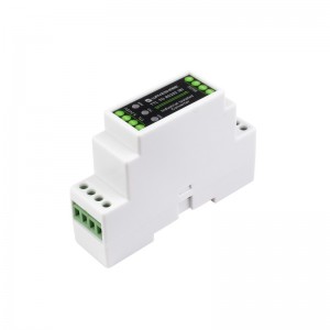 Waveshare Rail-mount TTL To RS232 Galvanic isolated Converter, Full-Duplex Communication, Lightningproof & Anti-Surge, TTL Serial Converter