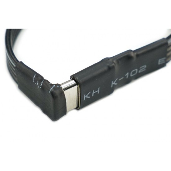 DF ROBOT Type-C L-Shaped Male to Female Extension Cable for UNIHIKER M10 (MPN:FIT0953)