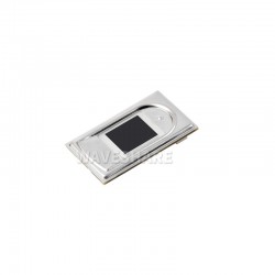 Waveshare Rectangle-shaped All-In-One Capacitive Fingerprint Sensor (F), Cortex Processor, UART And USB Communication, Compact Size