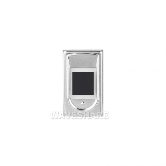Waveshare Rectangle-shaped All-In-One Capacitive Fingerprint Sensor (F), Cortex Processor, UART And USB Communication, Compact Size