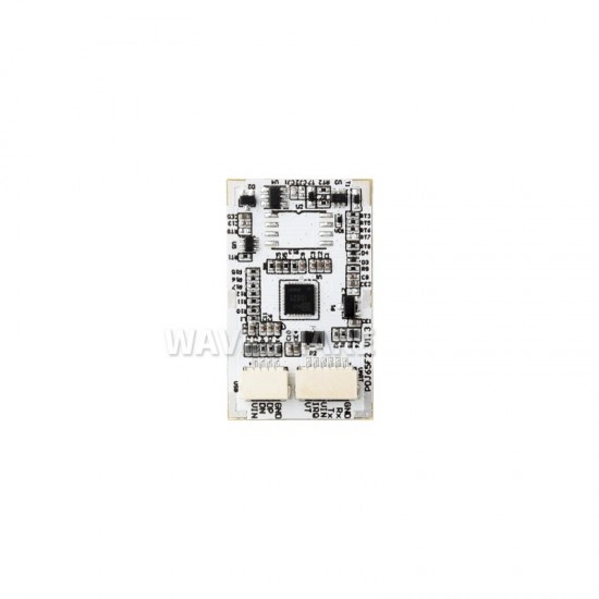 Waveshare Rectangle-shaped All-In-One Capacitive Fingerprint Sensor (F), Cortex Processor, UART And USB Communication, Compact Size