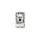 Waveshare Rectangle-shaped All-In-One Capacitive Fingerprint Sensor (F), Cortex Processor, UART And USB Communication, Compact Size