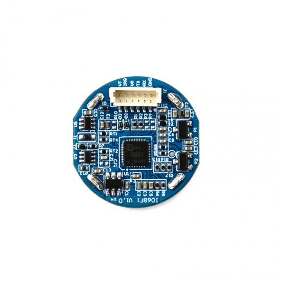 Waveshare Round-Shaped All-In-One Capacitive Fingerprint Sensor (G), Onboard LED Indicator, 192 × 192 Image Pixels, Commercial Fingerprinting Algorithm, UART Communication Waveshare Round-Shaped All-In-One Capacitive Fingerprint Sensor (G), Onboard LED Indicator, 192 × 192 Image Pixels, Commercial Fingerprinting Algorithm, UART Communication