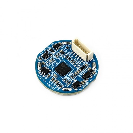 Waveshare Round-Shaped All-In-One Capacitive Fingerprint Sensor (G), Onboard LED Indicator, 192 × 192 Image Pixels, Commercial Fingerprinting Algorithm, UART Communication Waveshare Round-Shaped All-In-One Capacitive Fingerprint Sensor (G), Onboard LED Indicator, 192 × 192 Image Pixels, Commercial Fingerprinting Algorithm, UART Communication