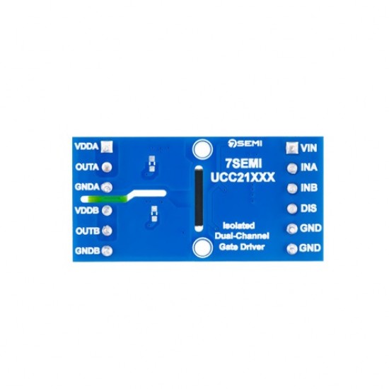 7 Semi UCC21220A Dual-channel Isolated Gate Driver Breakout (MPN: BO-10178) 7 Semi UCC21220A Dual-channel Isolated Gate Driver Breakout (MPN: BO-10178)