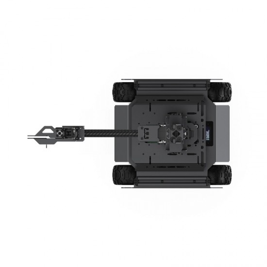 UGV Rover M2 PI5 AI Kit UGV Rover M2 Open-Source 6 Wheels 4WD AI Robot, 4-DOF High-Torque Robotic Arm, Based On ROS 2, Supports MoveIt And Line-Following Grasping, Suitable For Raspberry Pi 5 [Raspberry PI 5 Included]