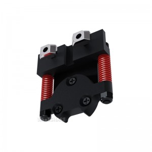 All-metal Compact UGV Suspension (B), High-strength Spring, 3KG Load Capacity, Suitable for DDSM210 and DDSM400 Hub Motors All-metal Compact UGV Suspension (B), High-strength Spring, 3KG Load Capacity, Suitable for DDSM210 and DDSM400 Hub Motors