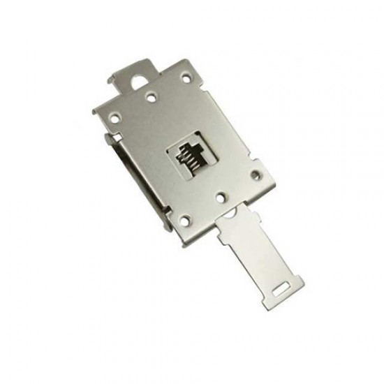 Universal SSR 35 Fixed Mounting Din Rail Clip for Solid State Relay - Optional Snap Length Size 80.5mm / 110.5mm / 140.5mm - 35mm Dia