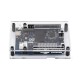 Waveshare Transparent PC Case For Arduino UNO Q, Supports Installation With The UNO Media Carrier Board, With Precise Opening Design For Peripheral Access Waveshare Transparent PC Case For Arduino UNO Q, Supports Installation With The UNO Media Carrier Board, With Precise Opening Design For Peripheral Access