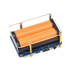 UPS HAT (D) for Raspberry Pi, Supports 21700 Li battery (NOT included), 5V Uninterruptible Power Supply, Pogo Pins Connector UPS HAT (D) for Raspberry Pi, Supports 21700 Li battery (NOT included), 5V Uninterruptible Power Supply, Pogo Pins Connector