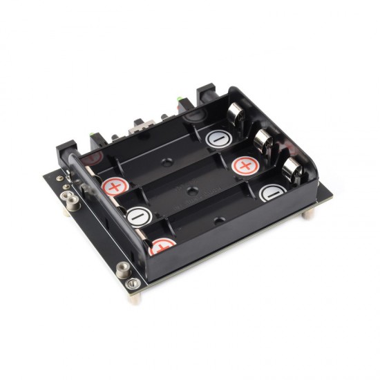 Uninterruptible Power Supply UPS Module (C) For Jetson Orin, Supports 21700 Li battery (NOT included), Pogo Pins Connector