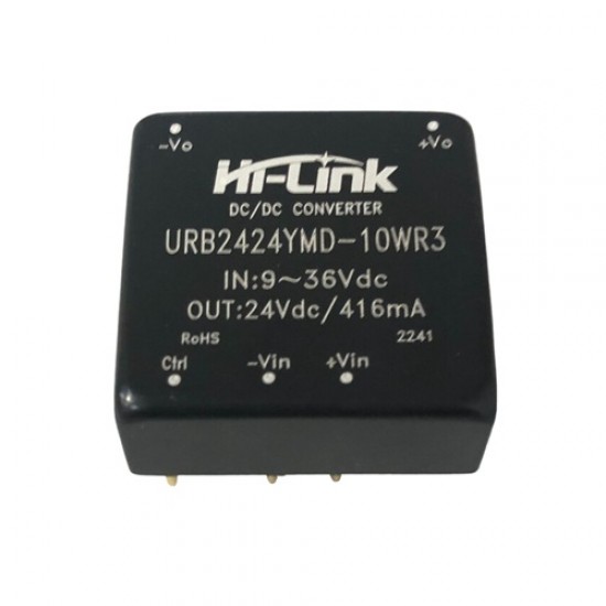 Hi-Link URB2424YMD-10WR3 10W DC-DC Converter Module – 24V Input to 24V Output