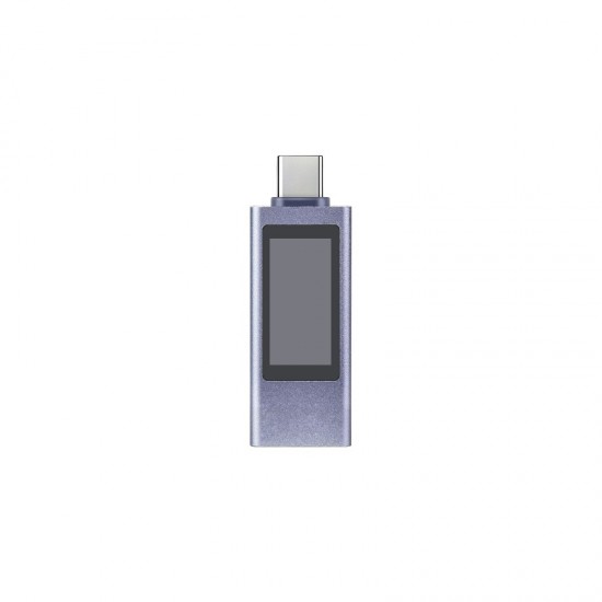 Waveshare 0.96inch USB-C Power Meter, Onboard Type-C ports, Supports Power-off Data Storage And Real-time Status Monitoring, Portable & Lightweight Waveshare 0.96inch USB-C Power Meter, Onboard Type-C ports, Supports Power-off Data Storage And Real-time Status Monitoring, Portable & Lightweight
