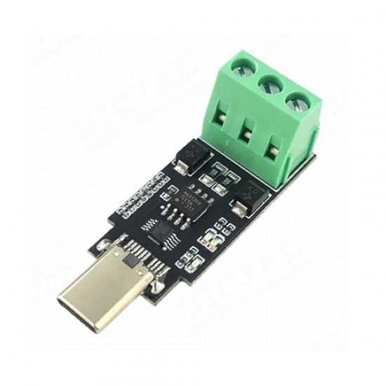 USB-C to RS485 Serial Communication Converter Module – USB Type-C to RS485 Adapter for Industrial Communication