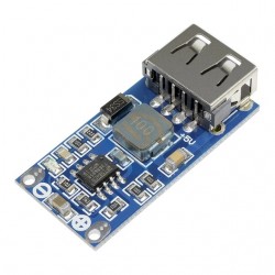 USB 5V 3A DC-DC Step Down Buck Converter Module For Vehicle Charging