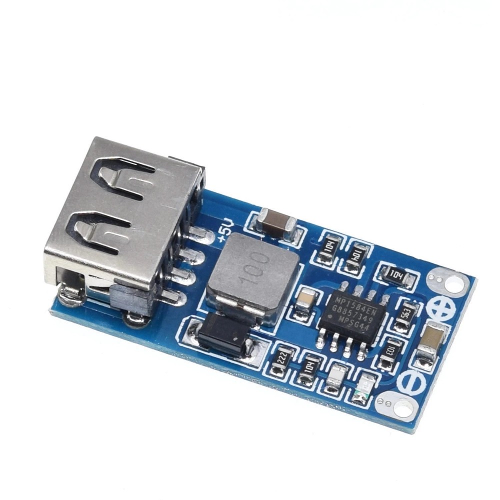 Buy USB 5V 3A DC-DC Step Down Buck Converter Module For Vehicle ...