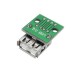 USB Type A Female To 2.54mm 4pin Breakout Board