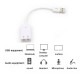 USB Sound Card 7.1 Audio Adapter With MIC And 3.5mm Microphone Earphone Socket - White
