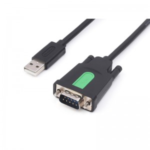 Industrial USB To RS232 Serial Adapter Cable, USB Type A To DB9 Male Port, Original FT232RL Chip, Cable Length 1.5m Industrial USB To RS232 Serial Adapter Cable, USB Type A To DB9 Male Port, Original FT232RL Chip, Cable Length 1.5m