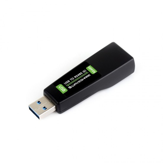 Waveshare USB To RS485 (E) Industrial-grade Isolated Bidirectional Converter, Onboard FT232RNL Chip, Isolated RS485 Transceiver Circuit And RJ45 Port With T568B Pinout Waveshare USB To RS485 (E) Industrial-grade Isolated Bidirectional Converter, Onboard FT232RNL Chip, Isolated RS485 Transceiver Circuit And RJ45 Port With T568B Pinout