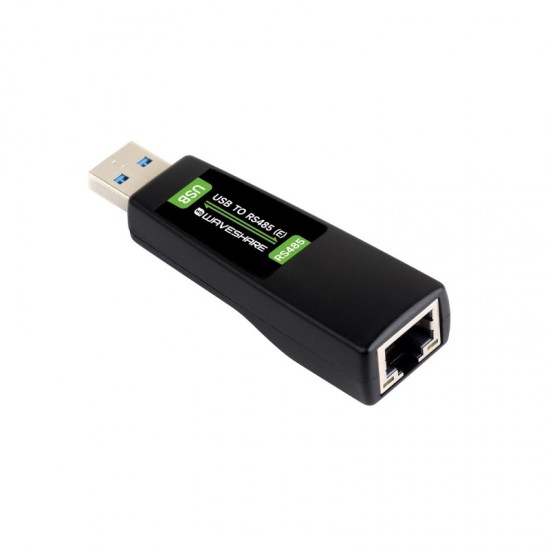 Waveshare USB To RS485 (E) Industrial-grade Isolated Bidirectional Converter, Onboard FT232RNL Chip, Isolated RS485 Transceiver Circuit And RJ45 Port With T568B Pinout Waveshare USB To RS485 (E) Industrial-grade Isolated Bidirectional Converter, Onboard FT232RNL Chip, Isolated RS485 Transceiver Circuit And RJ45 Port With T568B Pinout