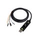 Industrial USB TO TTL (D) Serial Cable, FT232RNL Chip, Multi Systems Support, Suitable For Raspberry Pi 5 Serial Port Debugging